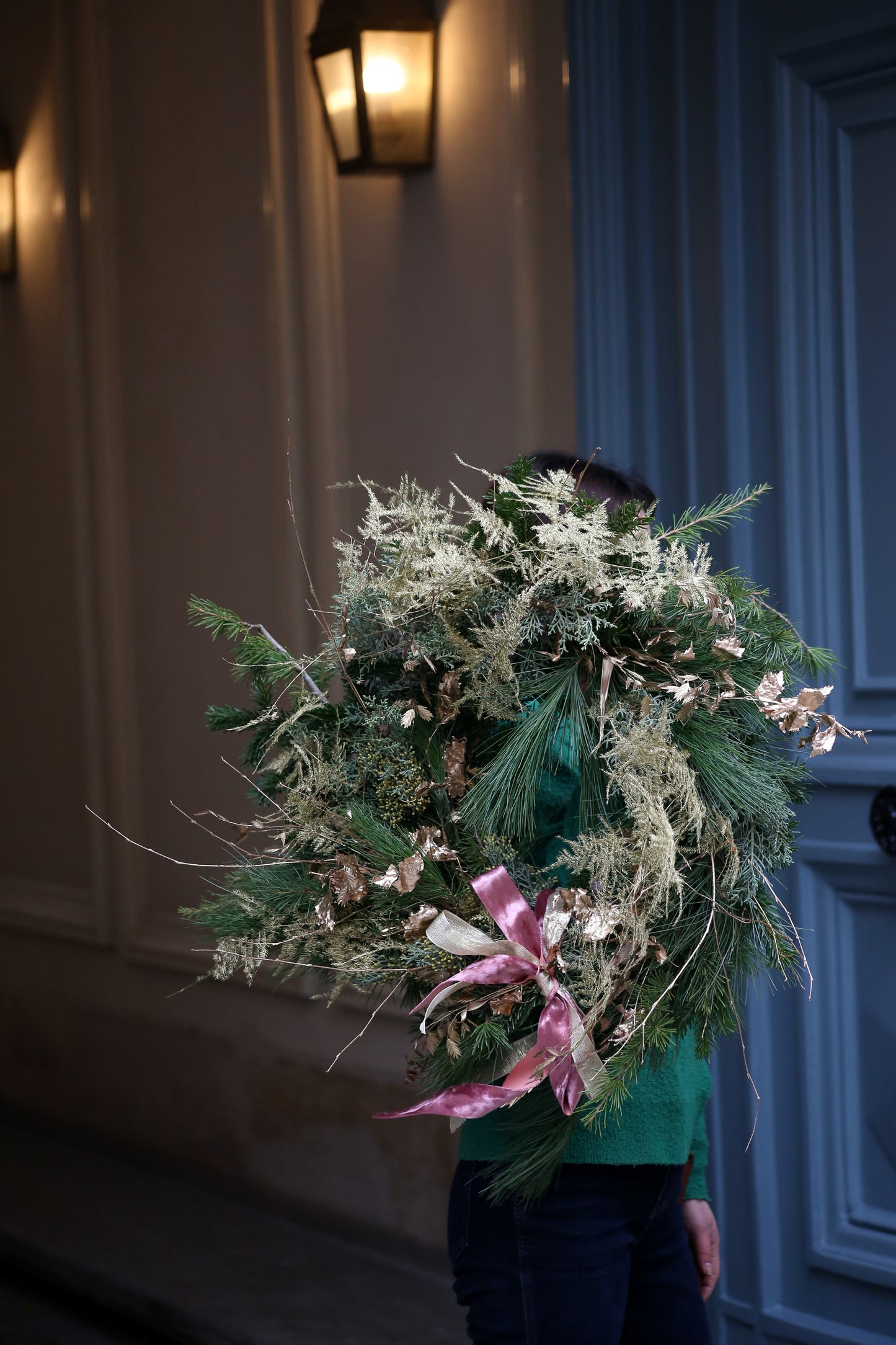 a Couronne de Noël 'Artémis'